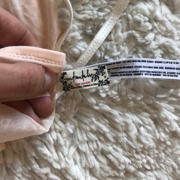 Free People Ivory Lace Bralette Size M - Picture 4 of 4